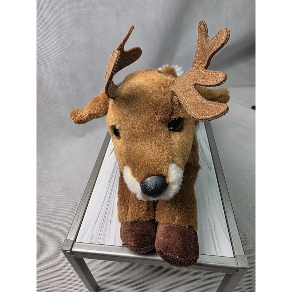 Aurora Flopsie - 12" White Tailed Buck Deer 31553 Plush Stuffed Animal Toy